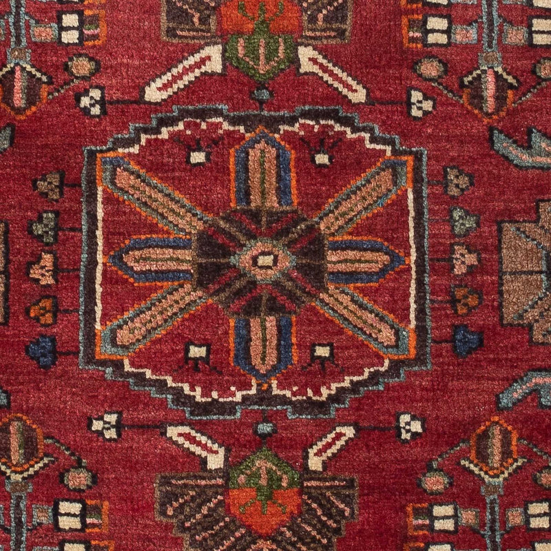 Perski dywan - Nomadyczny - 128 x 90 cm - ciemna czerwień