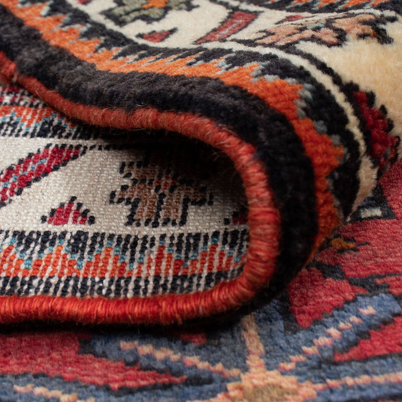 Perski dywan - Nomadyczny - 128 x 90 cm - ciemna czerwień