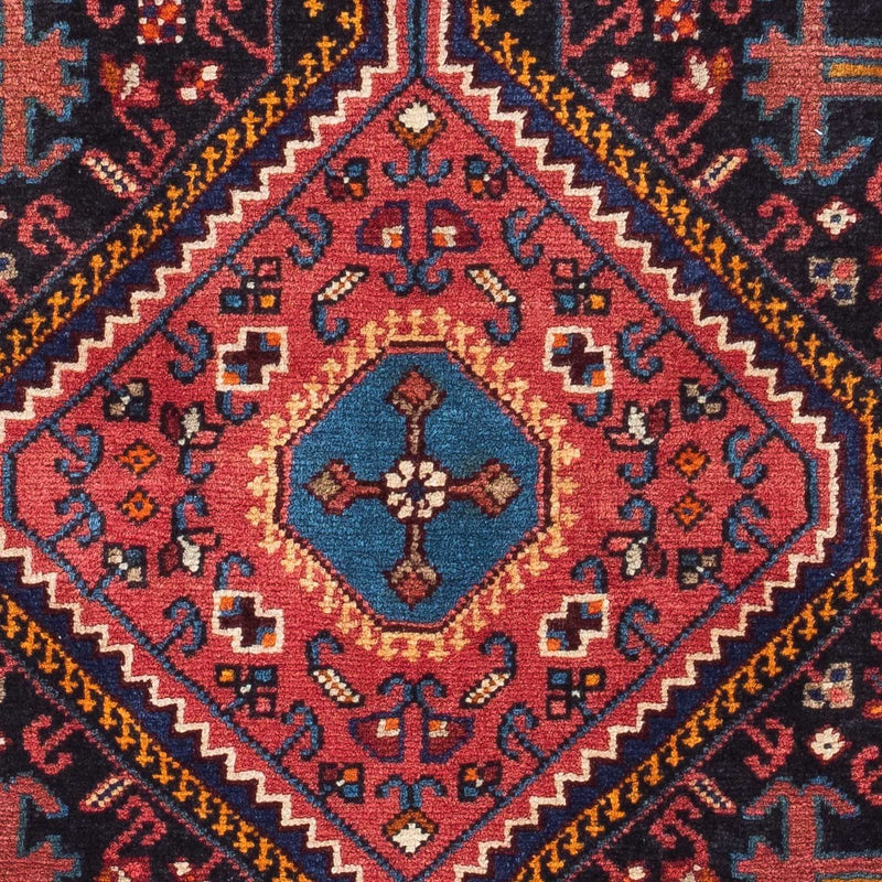 Perski dywan - Nomadyczny - 128 x 82 cm - ciemnoniebieski