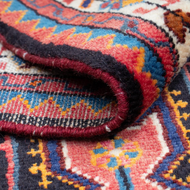 Perski dywan - Nomadyczny - 128 x 82 cm - ciemnoniebieski