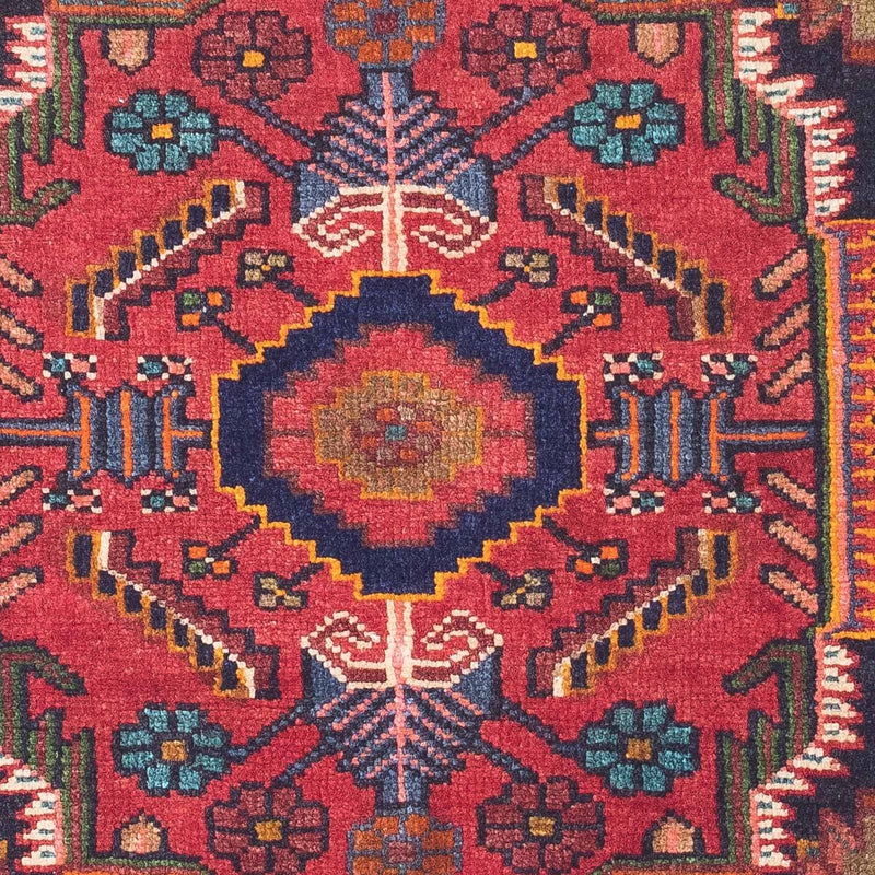 Perski dywan - Nomadyczny - 127 x 86 cm - czerwony