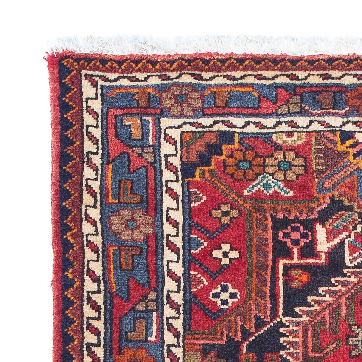 Perski dywan - Nomadyczny - 127 x 86 cm - czerwony