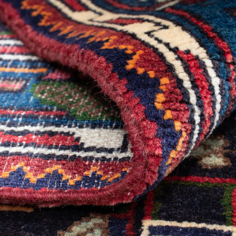 Perski dywan - Nomadyczny - 128 x 90 cm - czerwony