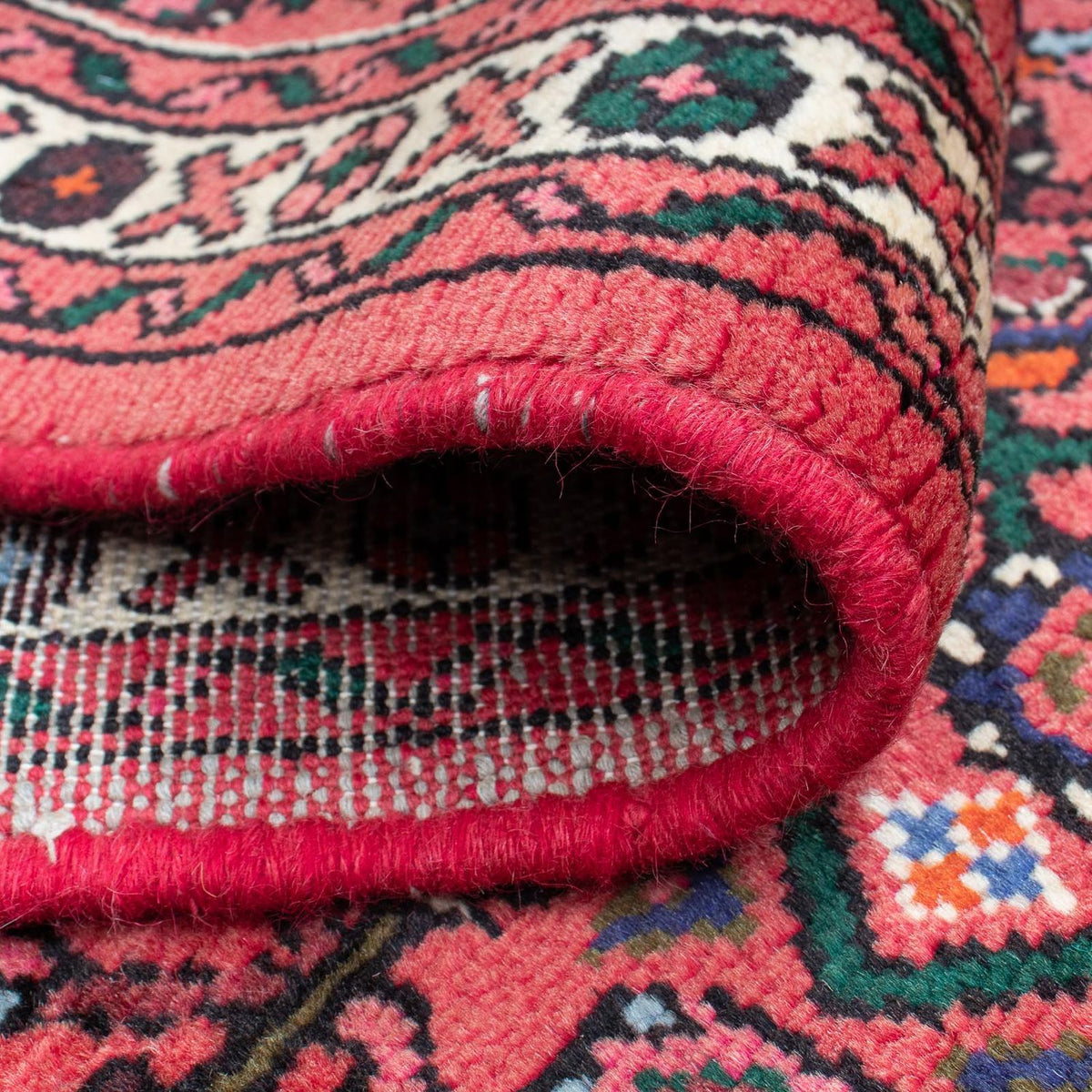 Biegacz Perski dywan - Nomadyczny - 190 x 68 cm - ciemna czerwień