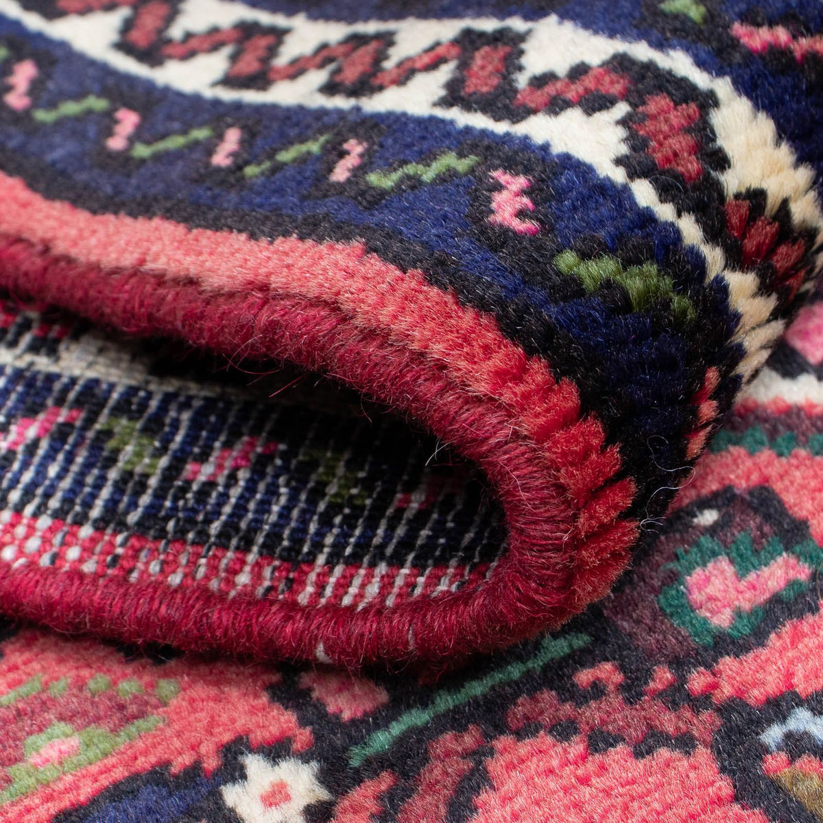 Biegacz Perski dywan - Nomadyczny - 195 x 68 cm - ciemna czerwień