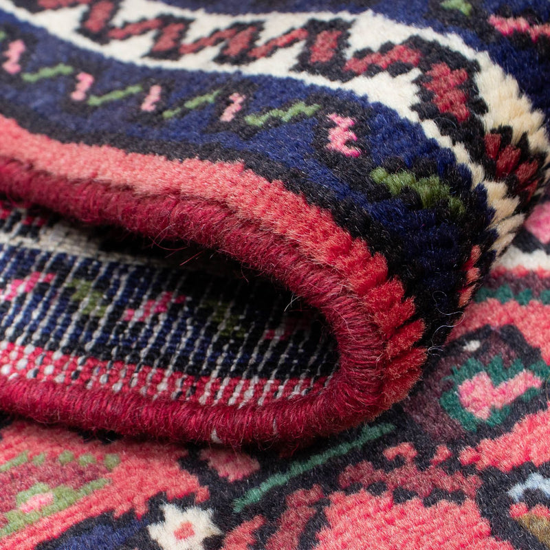 Biegacz Perski dywan - Nomadyczny - 195 x 68 cm - ciemna czerwień