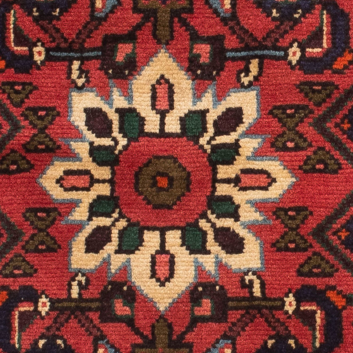 Biegacz Perski dywan - Nomadyczny - 195 x 72 cm - ciemna czerwień