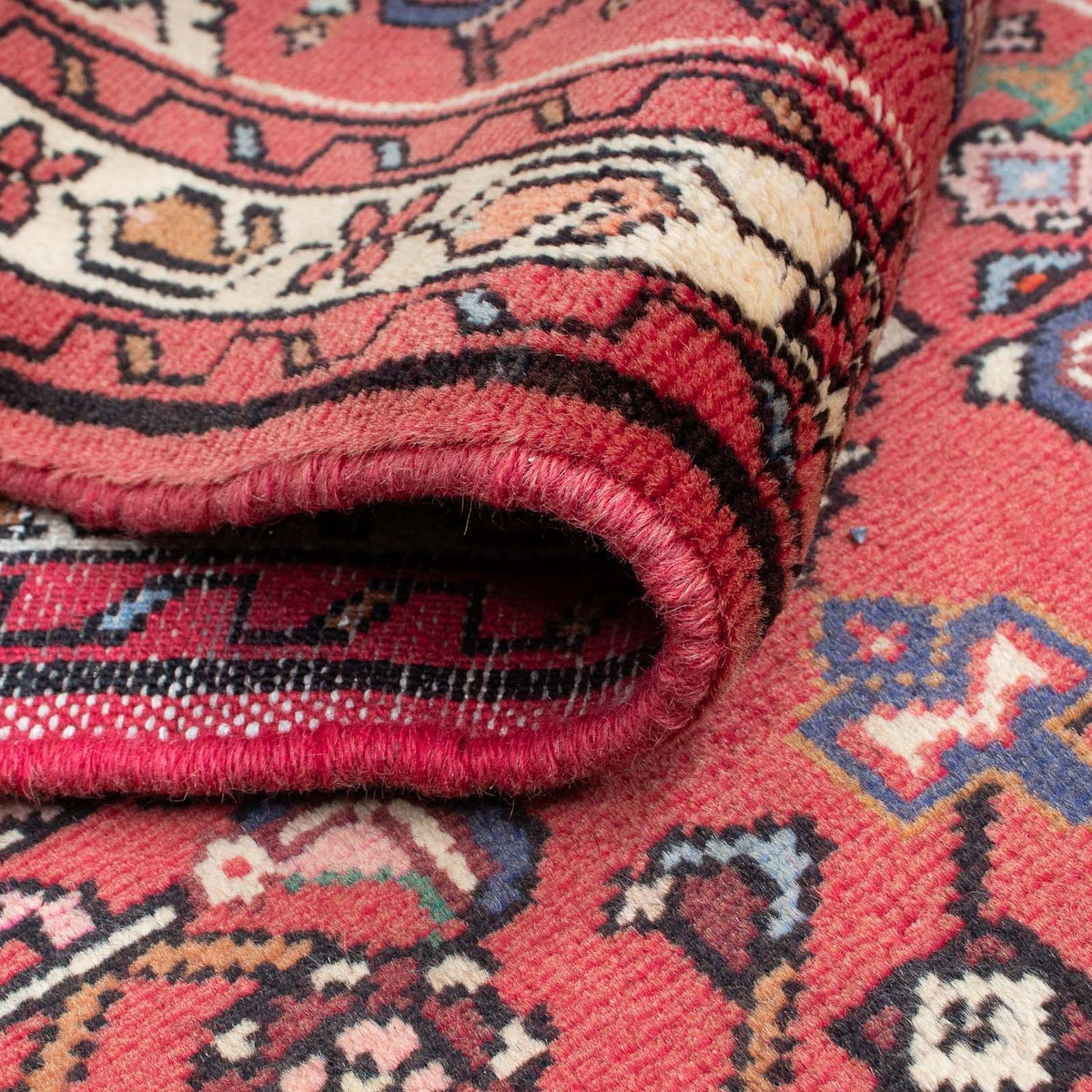 Biegacz Perski dywan - Nomadyczny - 205 x 75 cm - ciemna czerwień