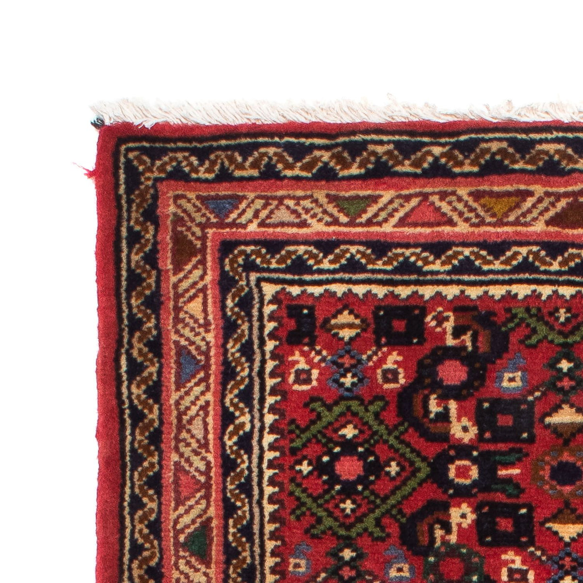 Biegacz Perski dywan - Nomadyczny - 193 x 65 cm - ciemna czerwień