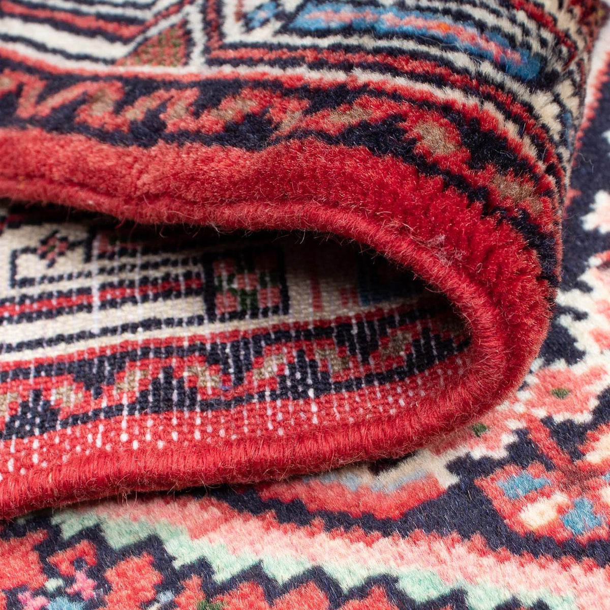 Biegacz Perski dywan - Nomadyczny - 190 x 82 cm - ciemna czerwień