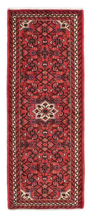 Biegacz Perski dywan - Nomadyczny - 198 x 75 cm - ciemna czerwień