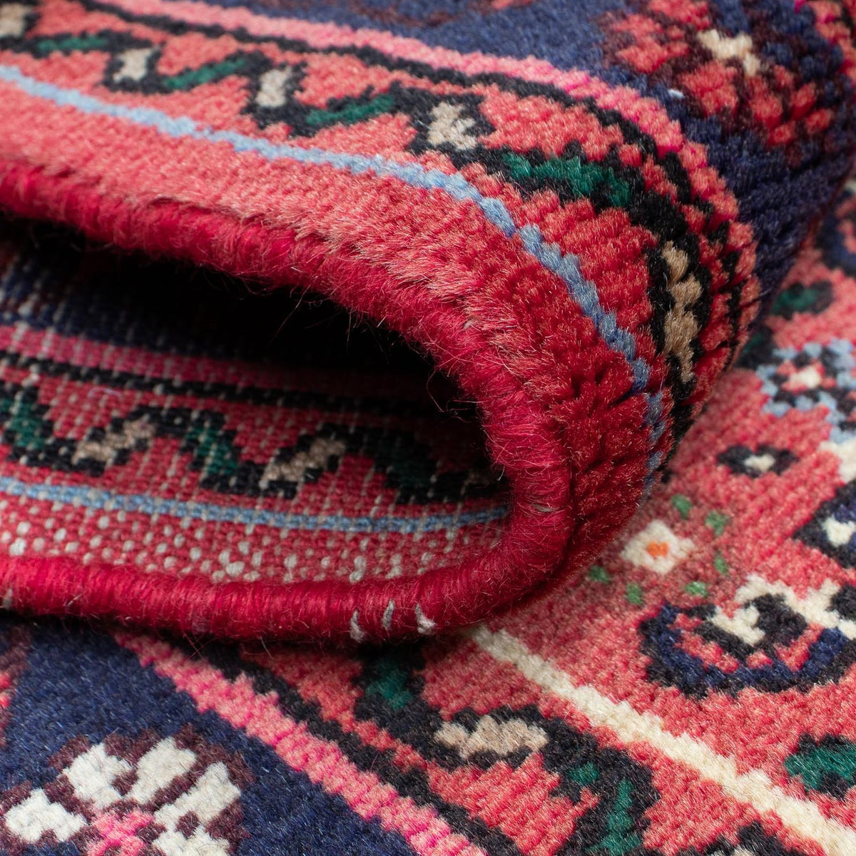 Biegacz Perski dywan - Nomadyczny - 205 x 70 cm - ciemna czerwień