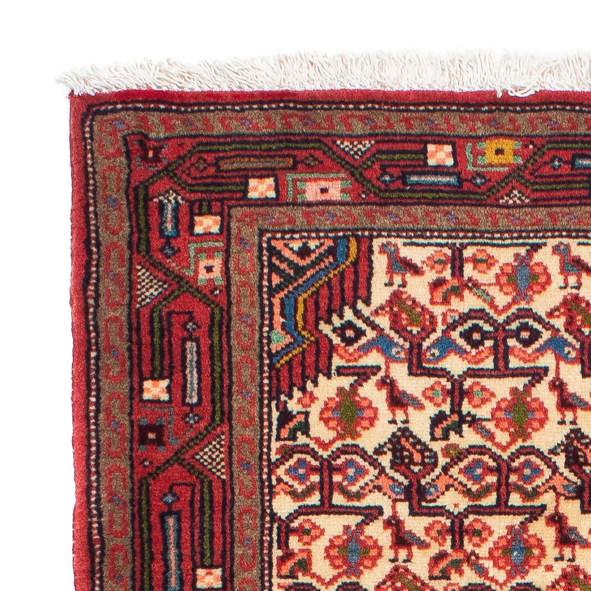 Biegacz Perski dywan - Nomadyczny - 195 x 82 cm - jasna czerwień