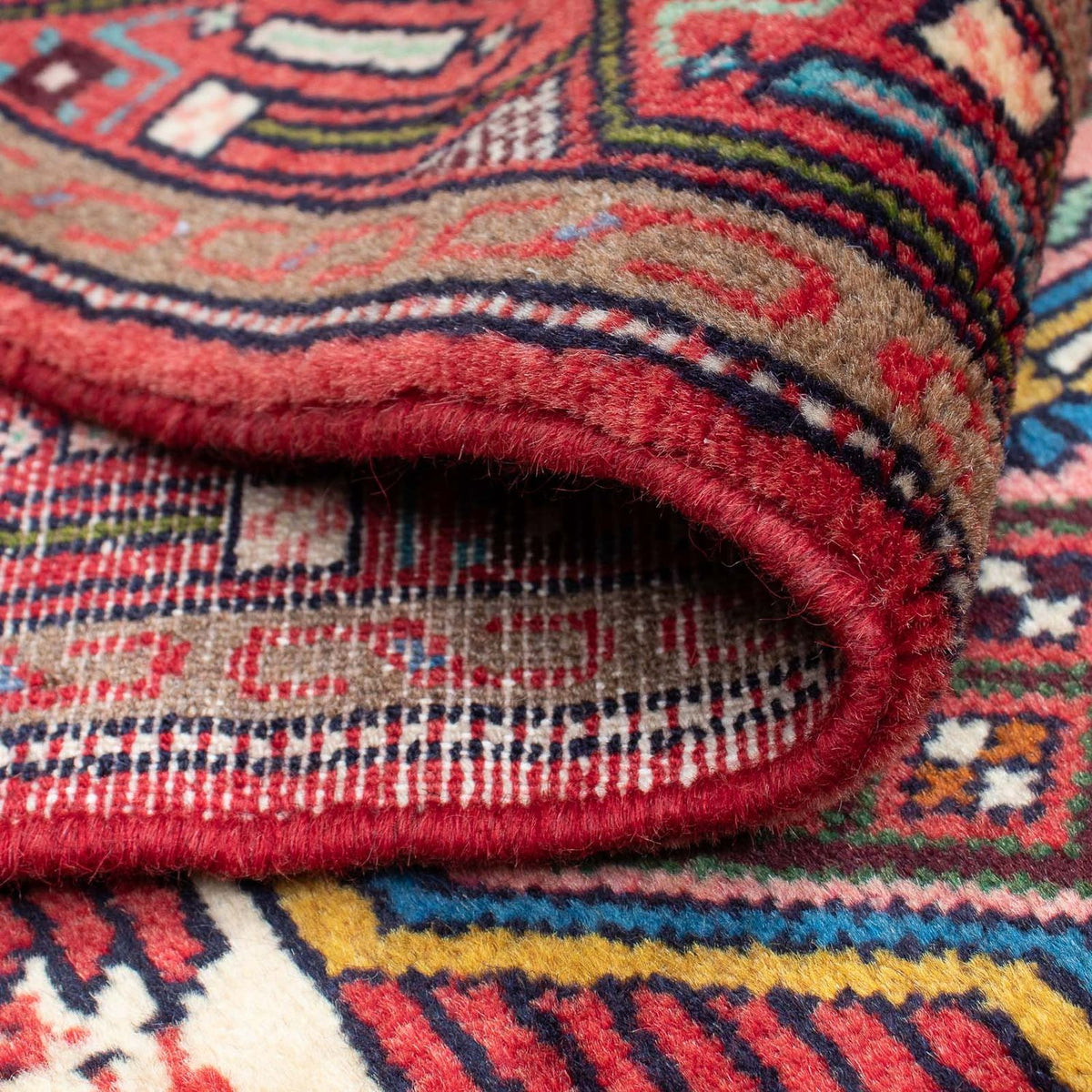 Biegacz Perski dywan - Nomadyczny - 195 x 82 cm - jasna czerwień