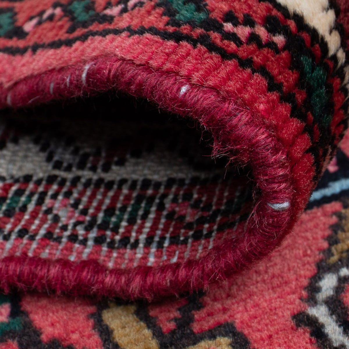 Biegacz Perski dywan - Nomadyczny - 185 x 70 cm - ciemna czerwień