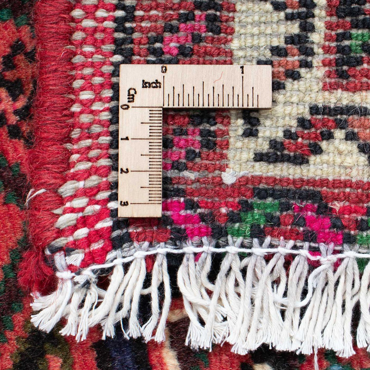 Biegacz Perski dywan - Nomadyczny - 195 x 68 cm - ciemna czerwień