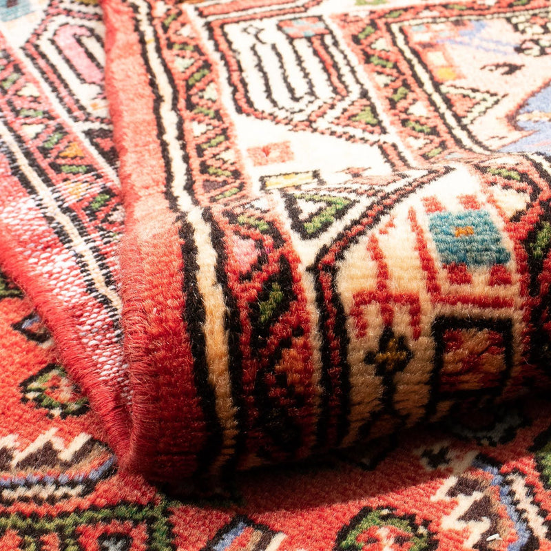 Perski dywan - Nomadyczny - 150 x 102 cm - czerwony