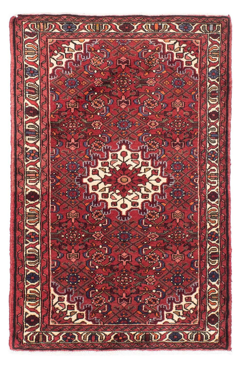 Perski dywan - Nomadyczny - 157 x 105 cm - ciemna czerwień
