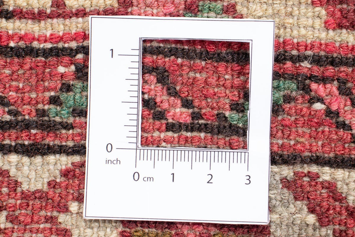 Perski dywan - Nomadyczny - 135 x 110 cm - jasna czerwień