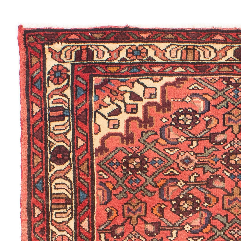 Perski dywan - Nomadyczny - 150 x 110 cm - jasna czerwień