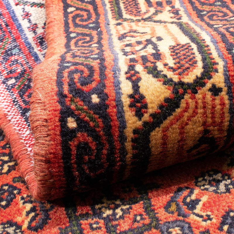 Perski dywan - Nomadyczny - 150 x 102 cm - jasna czerwień