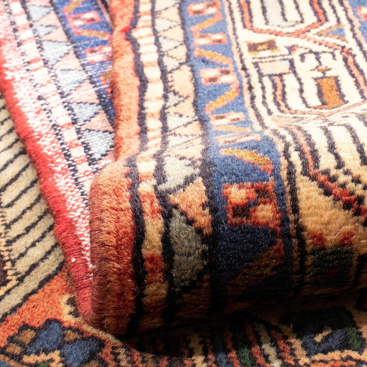 Perski dywan - Nomadyczny - 147 x 100 cm - jasna czerwień