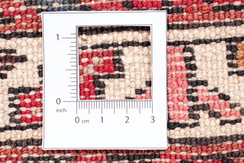 Perski dywan - Nomadyczny - 150 x 115 cm - czerwony