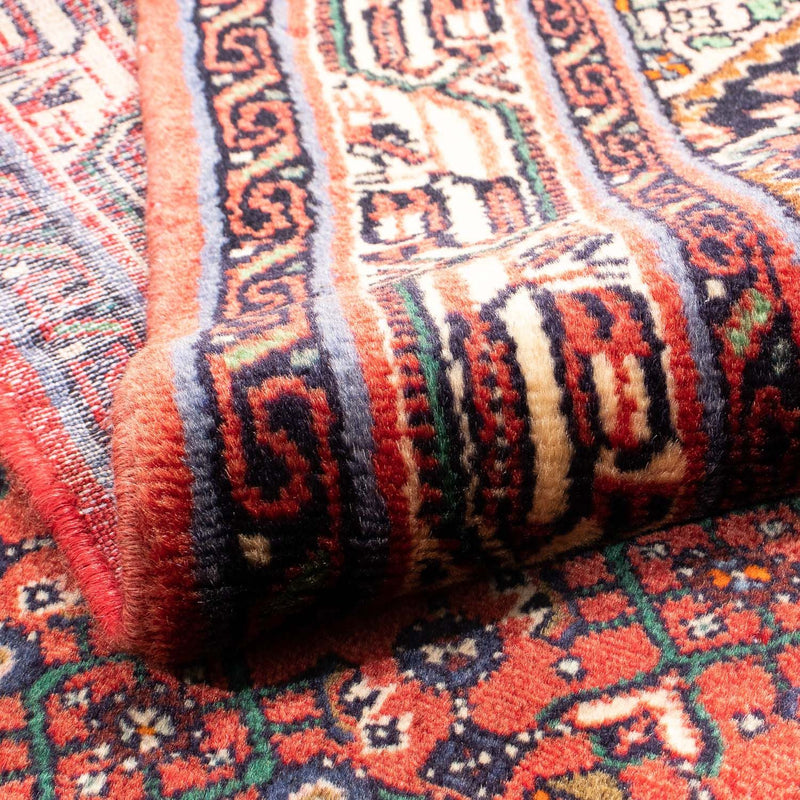 Perski dywan - Nomadyczny - 142 x 104 cm - ciemna czerwień