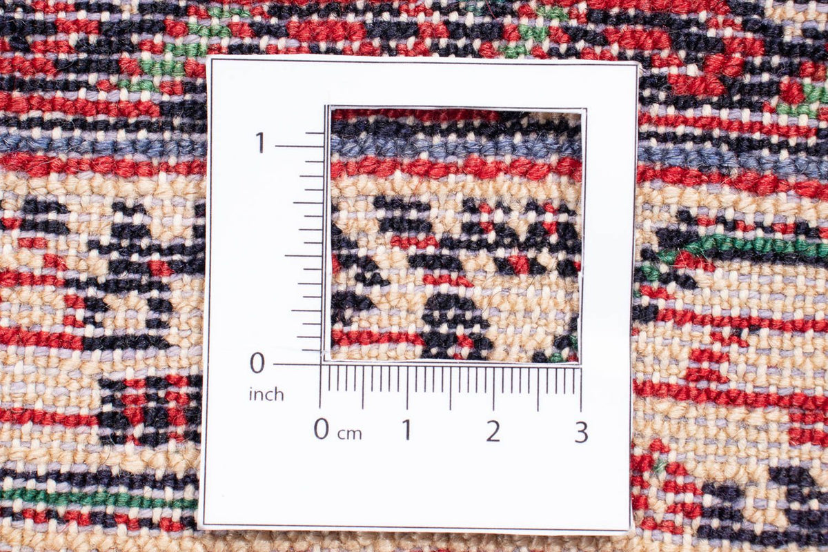 Perski dywan - Nomadyczny - 142 x 104 cm - ciemna czerwień