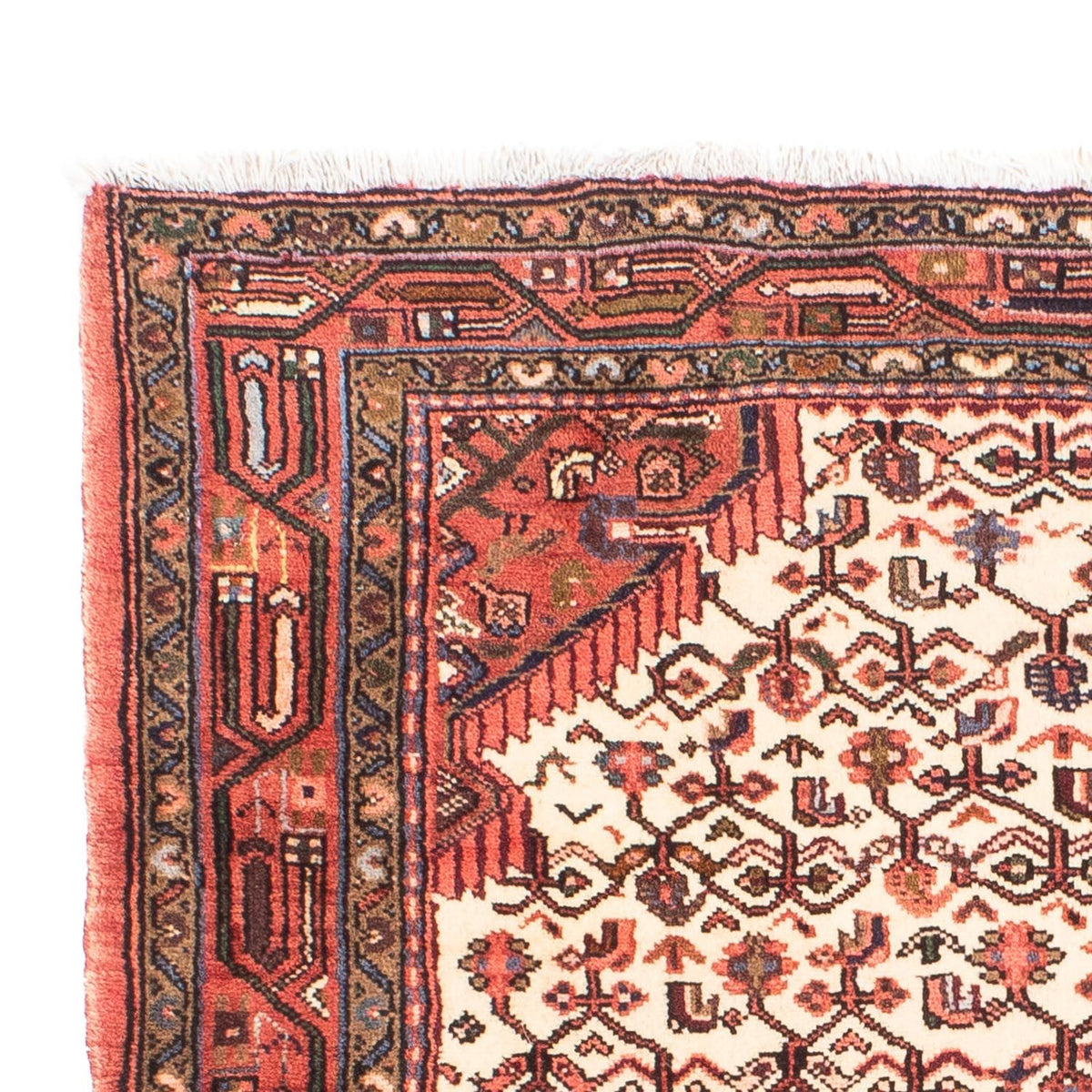 Perski dywan - Nomadyczny - 160 x 106 cm - beżowy