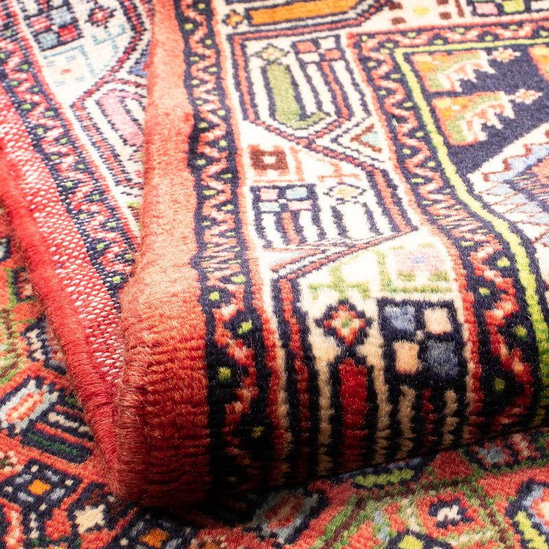 Perski dywan - Nomadyczny - 146 x 105 cm - czerwony