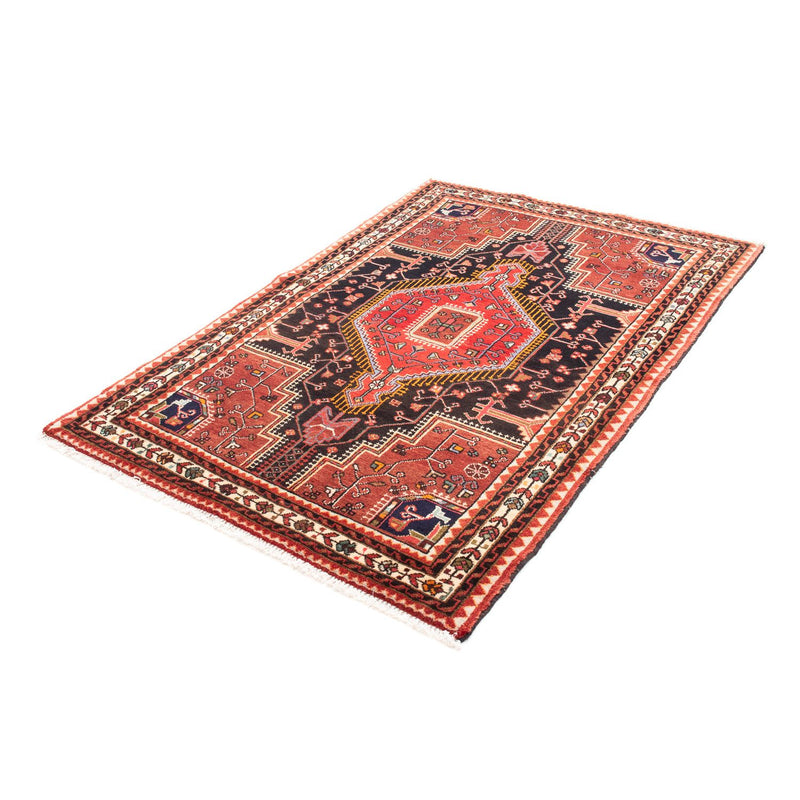 Perski dywan - Nomadyczny - 162 x 110 cm - ciemnoniebieski