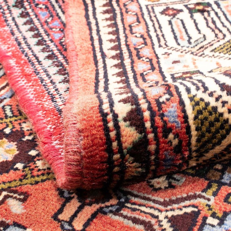 Perski dywan - Nomadyczny - 152 x 104 cm - czerwony