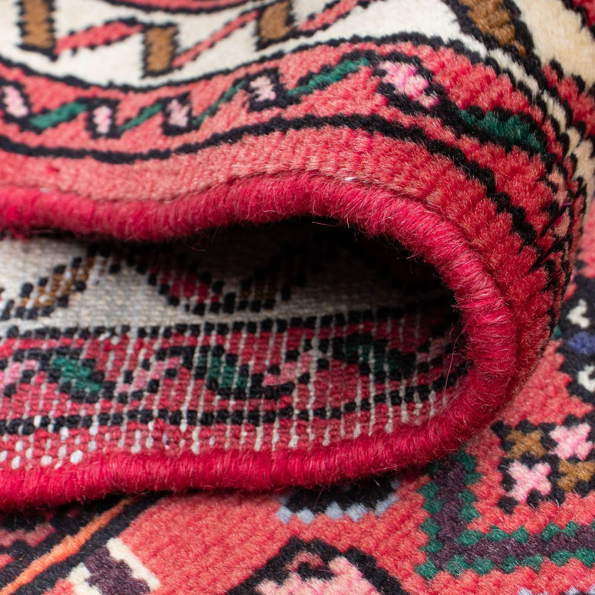 Biegacz Perski dywan - Nomadyczny - 200 x 73 cm - ciemna czerwień