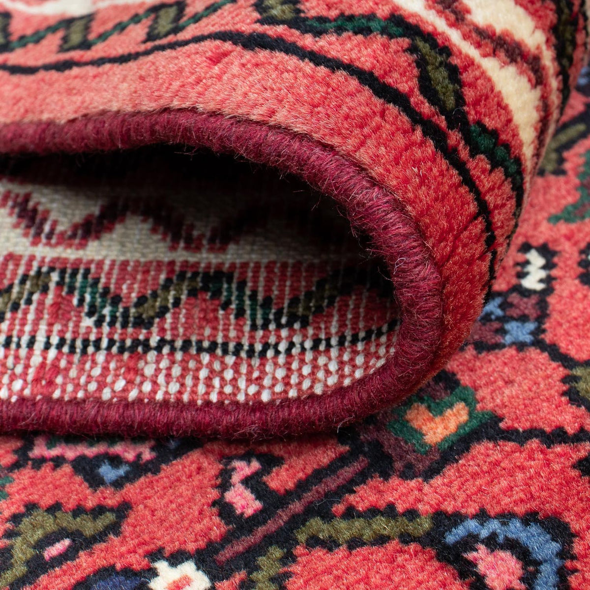 Biegacz Perski dywan - Nomadyczny - 193 x 70 cm - ciemna czerwień