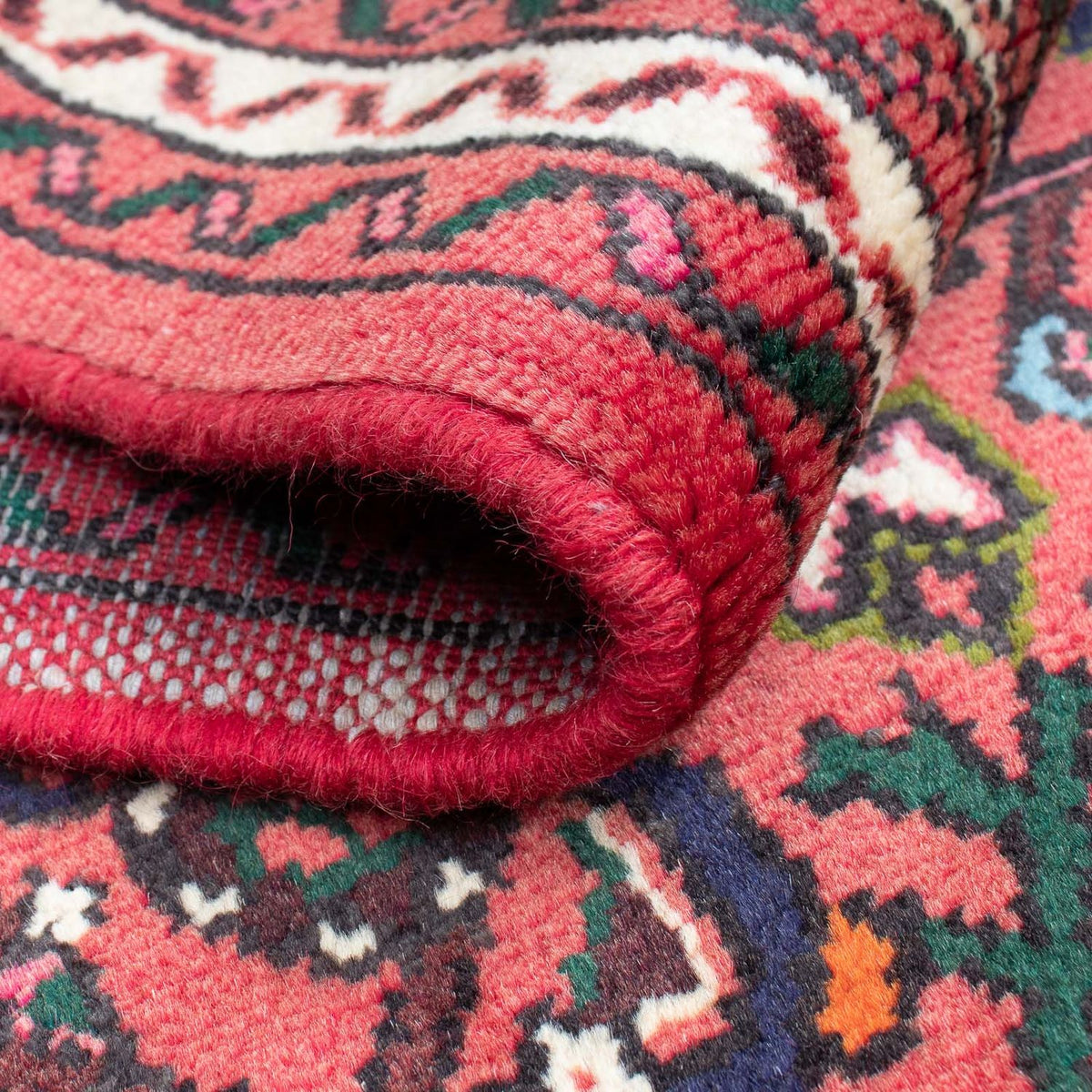 Biegacz Perski dywan - Nomadyczny - 195 x 70 cm - ciemna czerwień