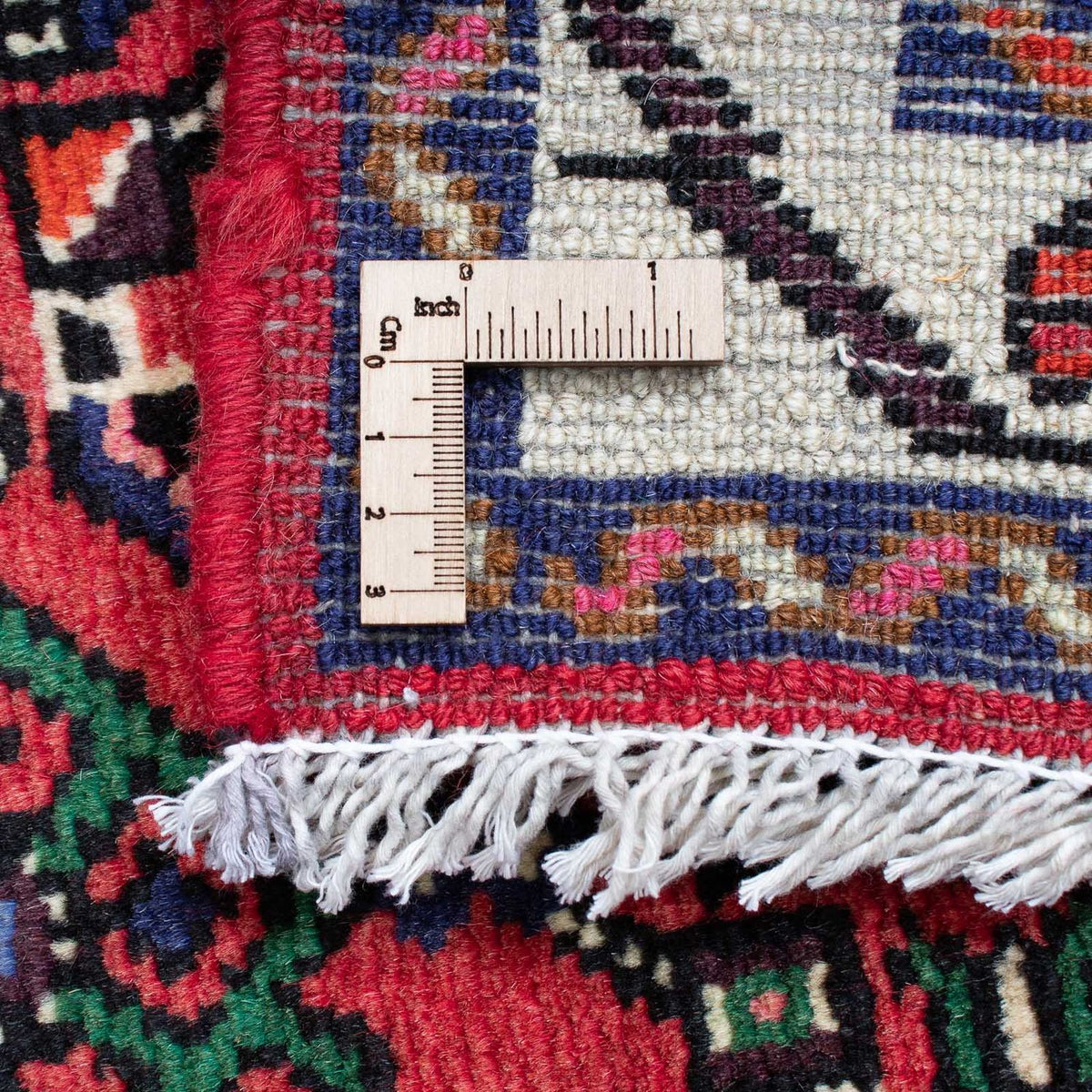 Biegacz Perski dywan - Nomadyczny - 200 x 80 cm - ciemna czerwień