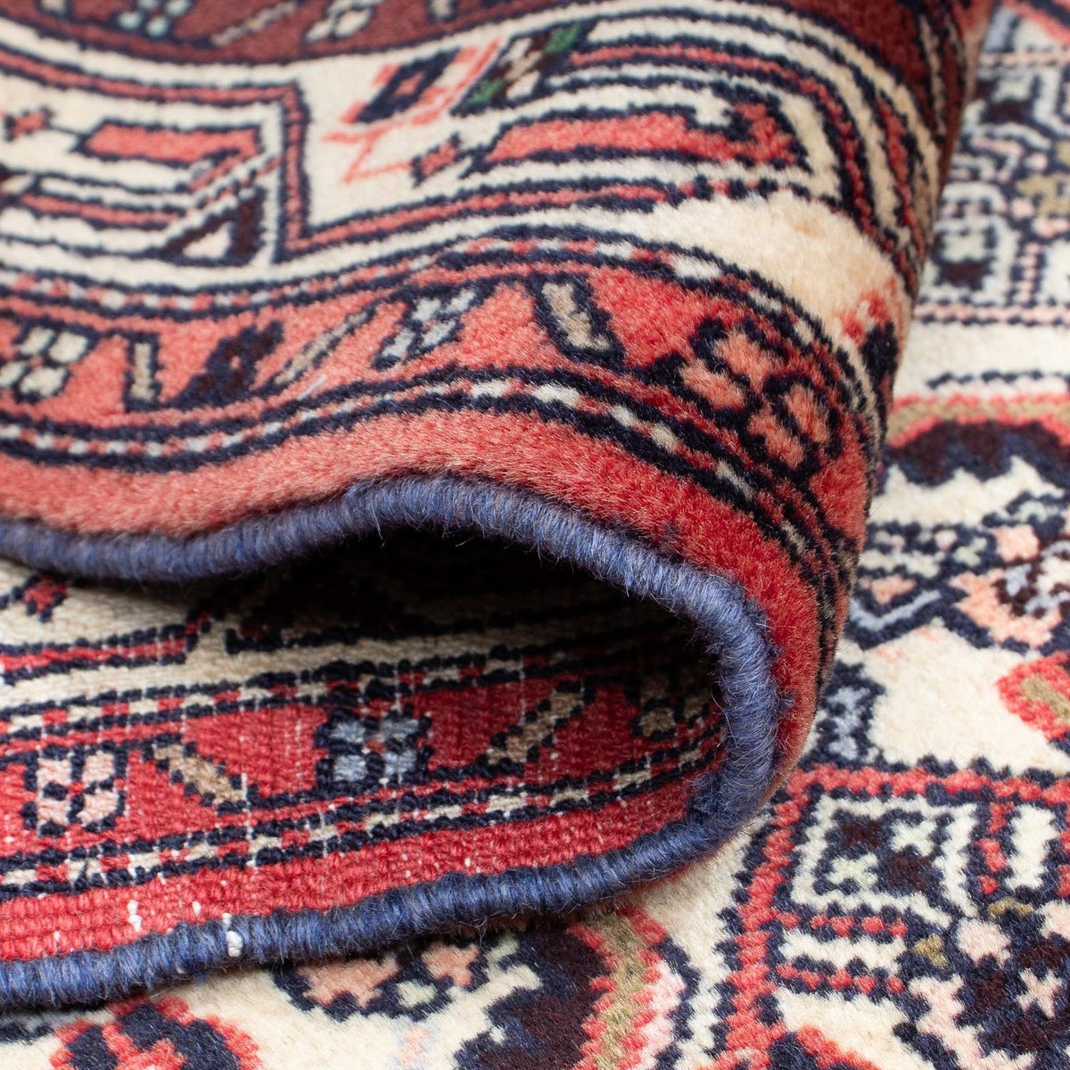 Biegacz Perski dywan - Nomadyczny - 204 x 82 cm - czerwony