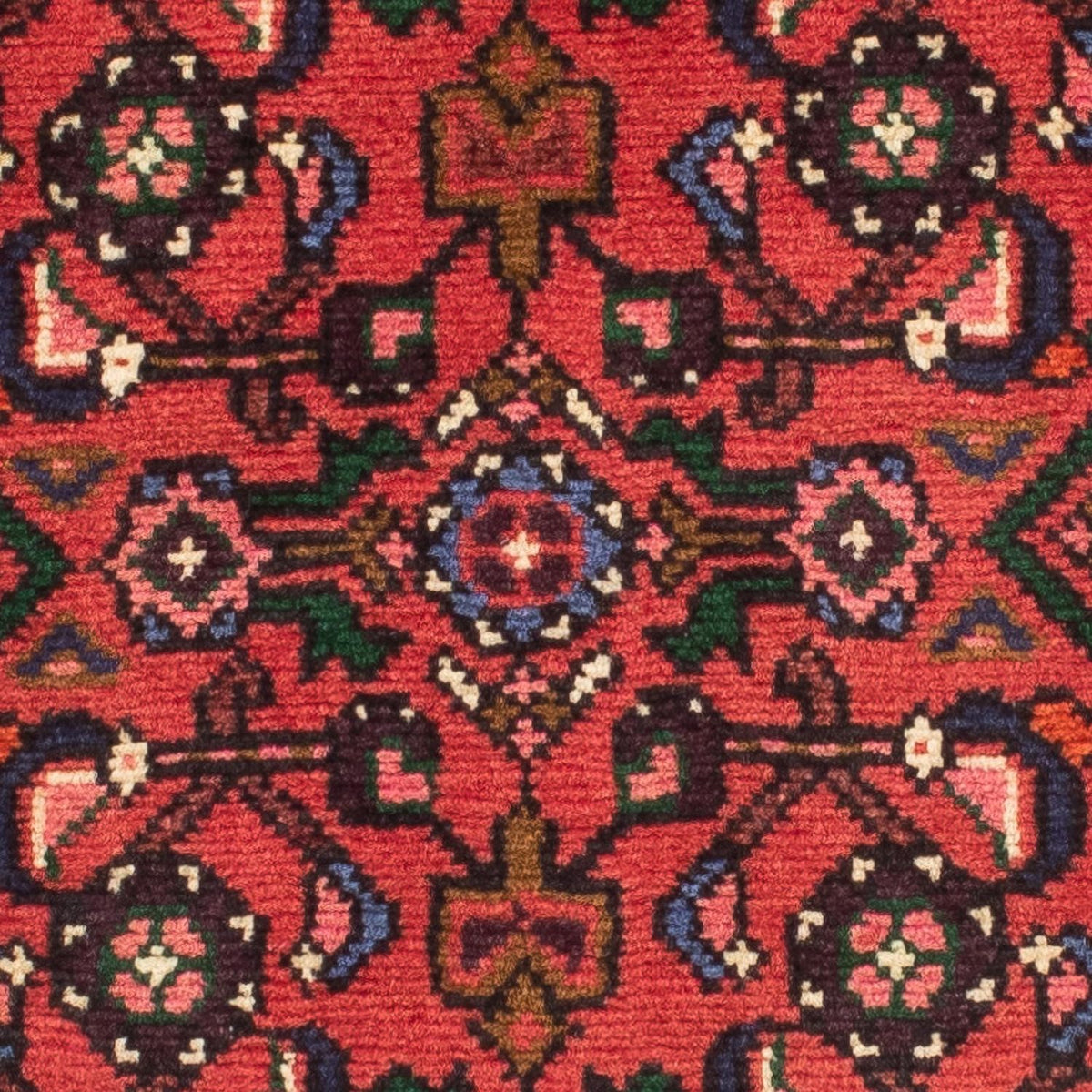 Biegacz Perski dywan - Nomadyczny - 195 x 68 cm - ciemna czerwień