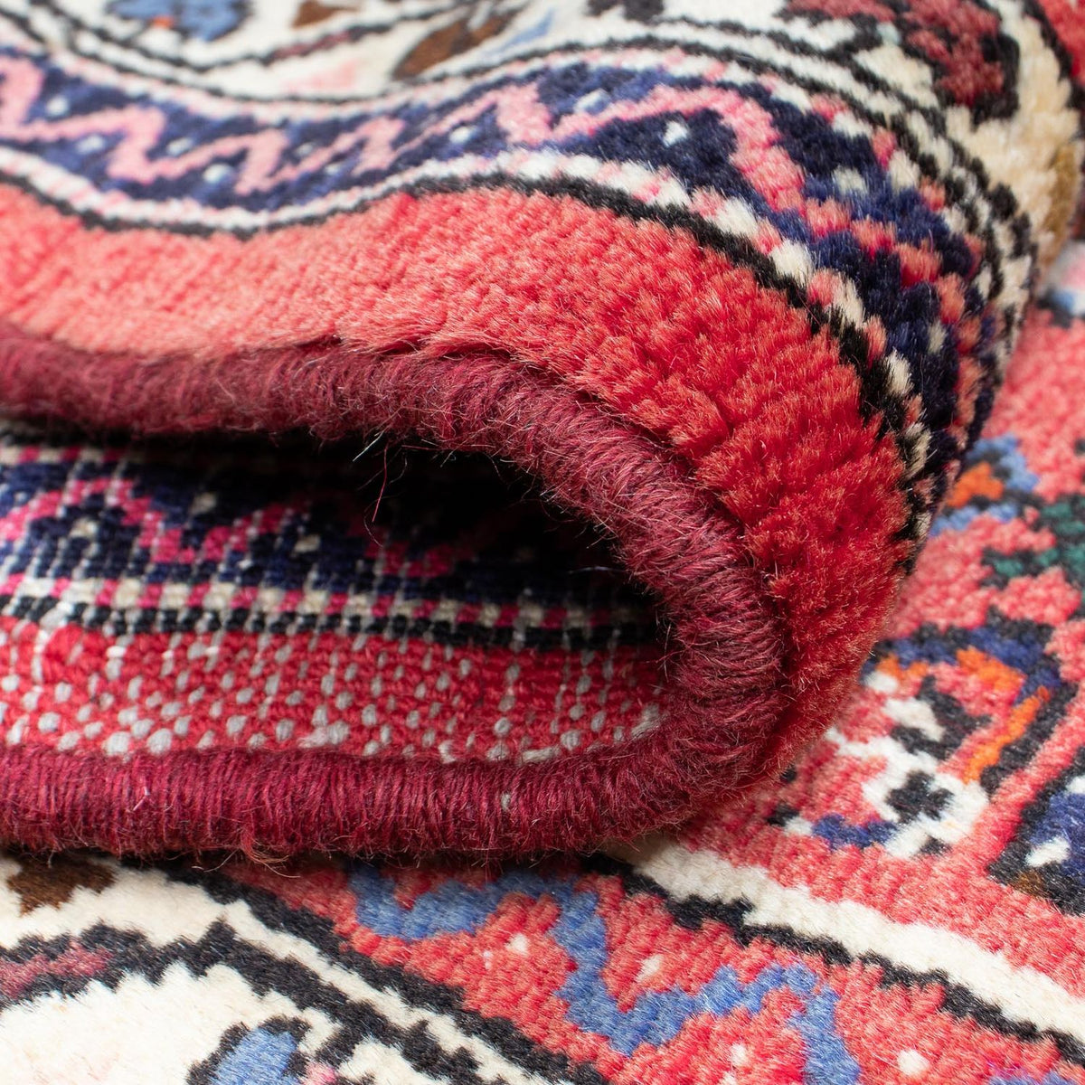 Biegacz Perski dywan - Nomadyczny - 197 x 68 cm - czerwony