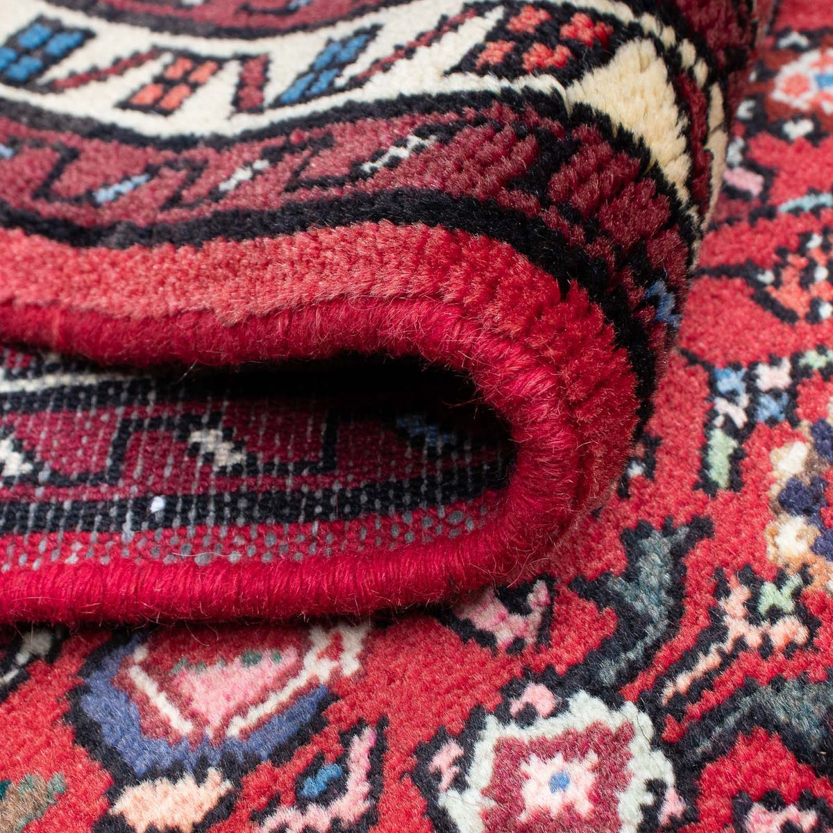 Biegacz Perski dywan - Nomadyczny - 200 x 78 cm - ciemna czerwień