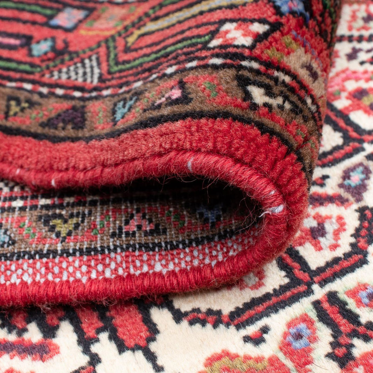 Biegacz Perski dywan - Nomadyczny - 217 x 85 cm - jasna czerwień