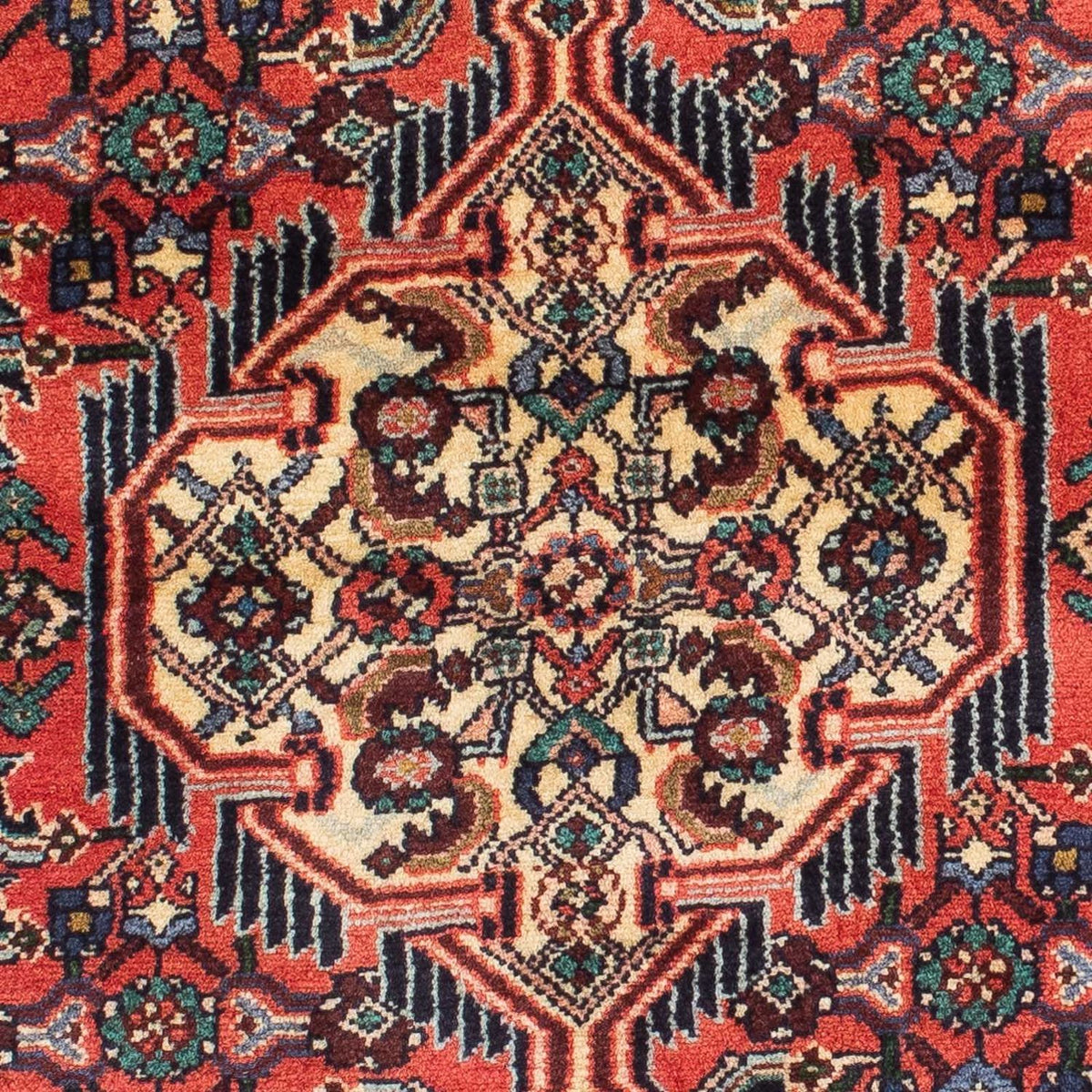 Biegacz Perski dywan - Nomadyczny - 207 x 85 cm - czerwony