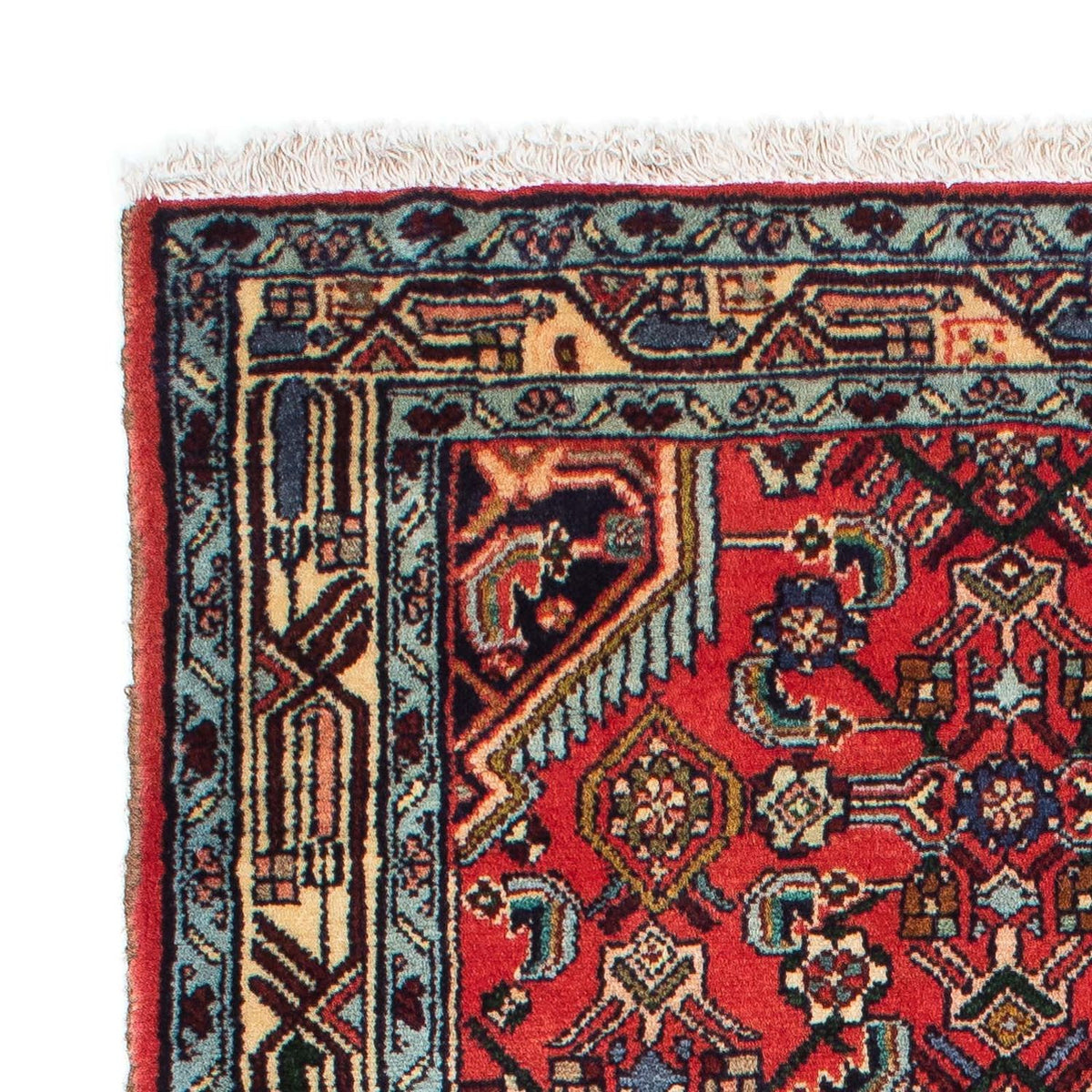 Biegacz Perski dywan - Nomadyczny - 207 x 85 cm - czerwony