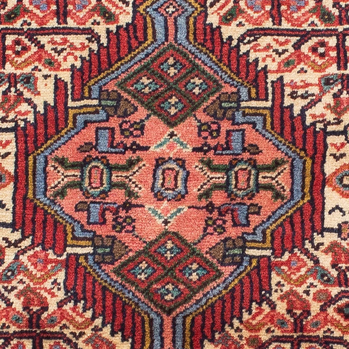 Biegacz Perski dywan - Nomadyczny - 210 x 78 cm - jasna czerwień