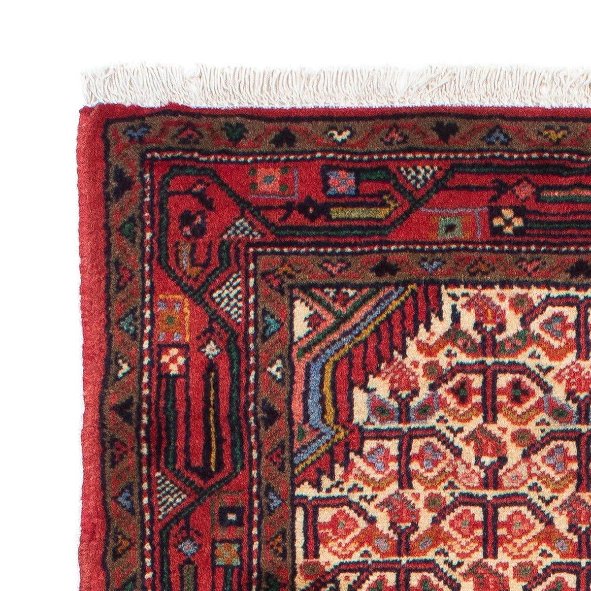 Biegacz Perski dywan - Nomadyczny - 210 x 78 cm - jasna czerwień