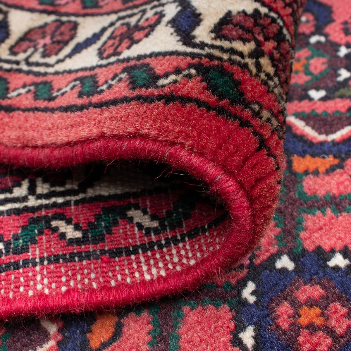 Biegacz Perski dywan - Nomadyczny - 195 x 75 cm - ciemna czerwień