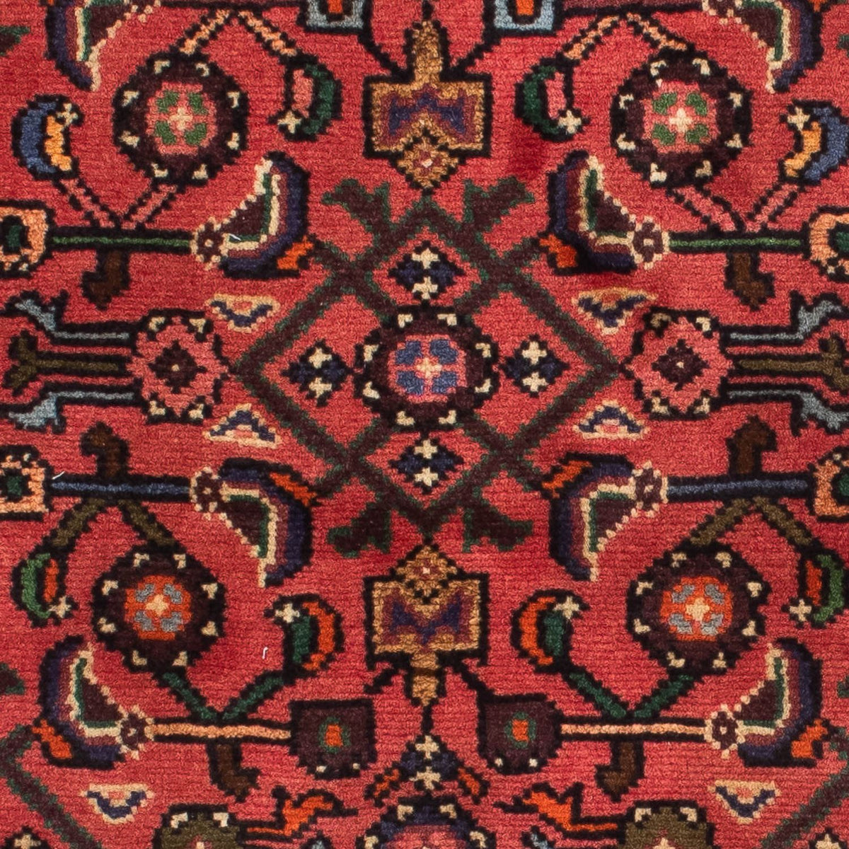 Biegacz Perski dywan - Nomadyczny - 200 x 80 cm - ciemna czerwień