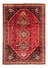 Qashqai Dywan 240x330cm - Dywan perski - Prostokątny / Ciemna czerwień / 240 x 330 cm Prostokątny