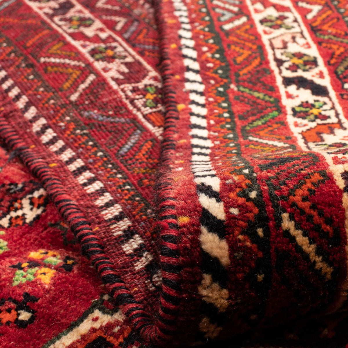 Perski dywan - Nomadyczny - 330 x 240 cm - ciemna czerwień